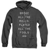 AC/DC Struck Heather Mens Hoodie Black - Small / Black