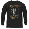 AC/DC Powerage Tour Long Sleeve Kids Youth T Shirt Black - Small / Black