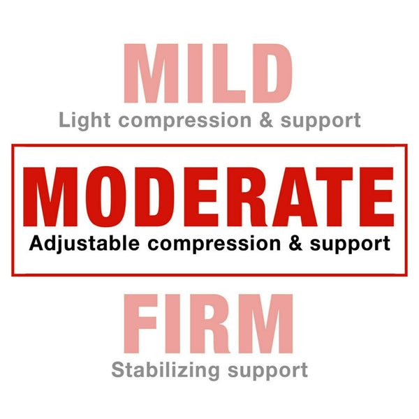 ACE Brand Ankle Support with Side Stabilizers, Adjustable, Black, 1 Brace