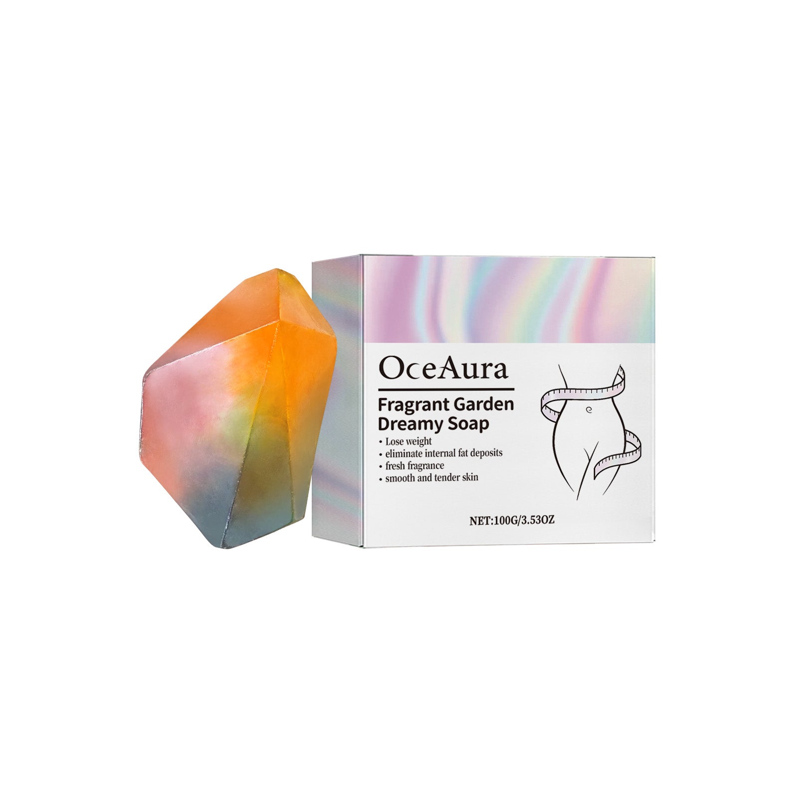 Oceaura Slimming Soap, Wash Your Face And Bathe Your Whole Body Soap Clean And Gently Moisturize Your Skin Care Long Lasting Fragrant Bath Soap