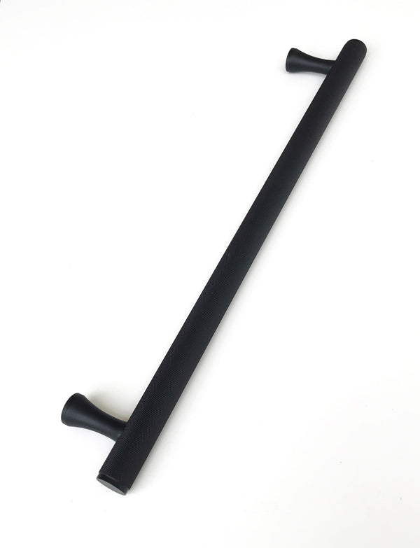 Knurled Matte Black Solid 