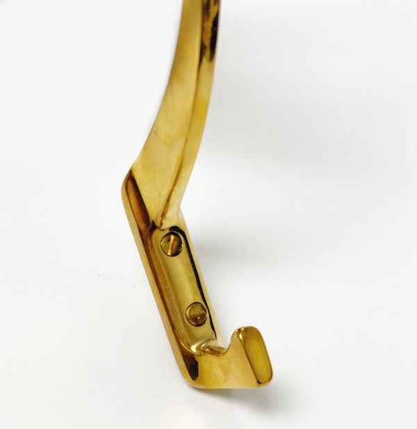 Unlacquered Polished Brass 