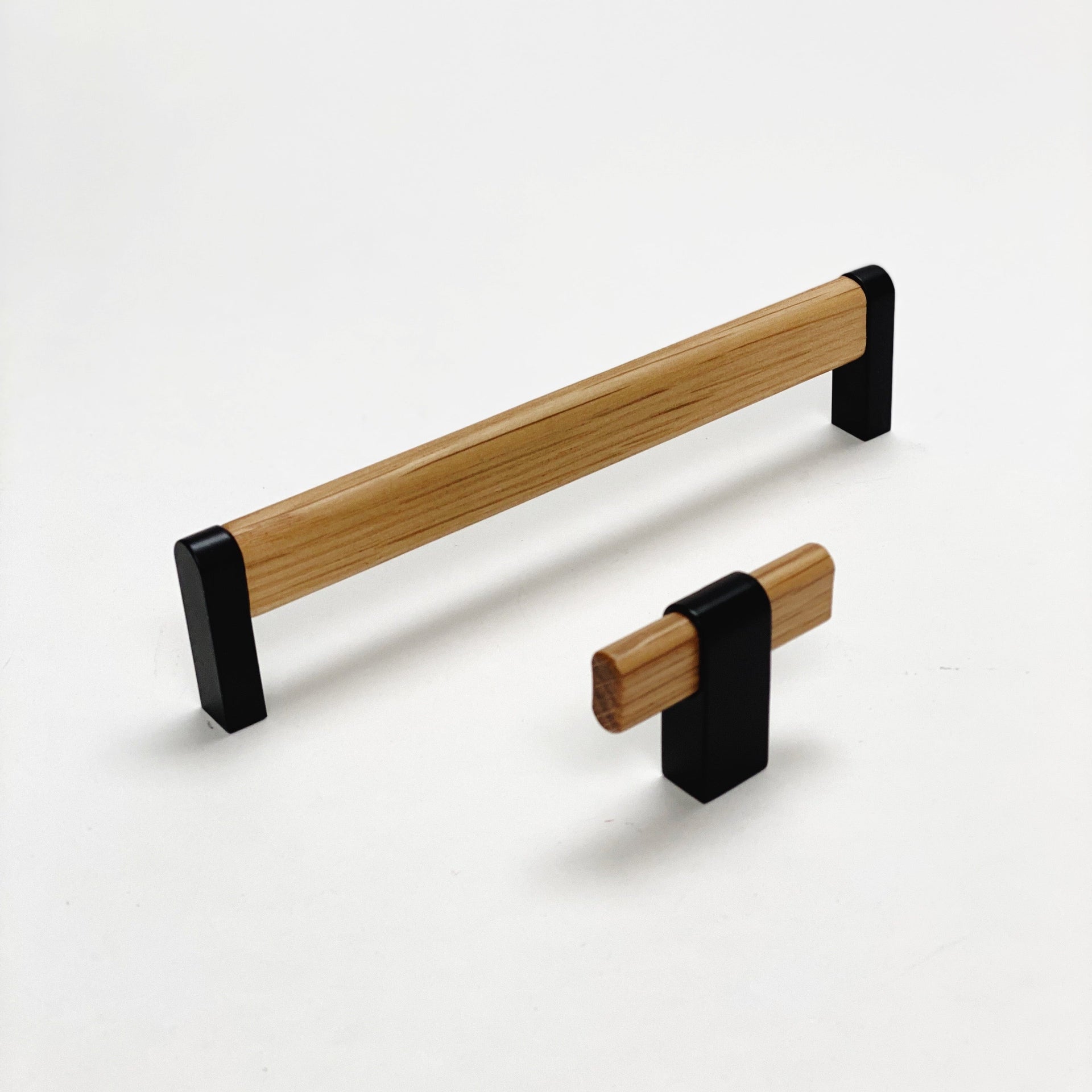 Oak Wood and Black 