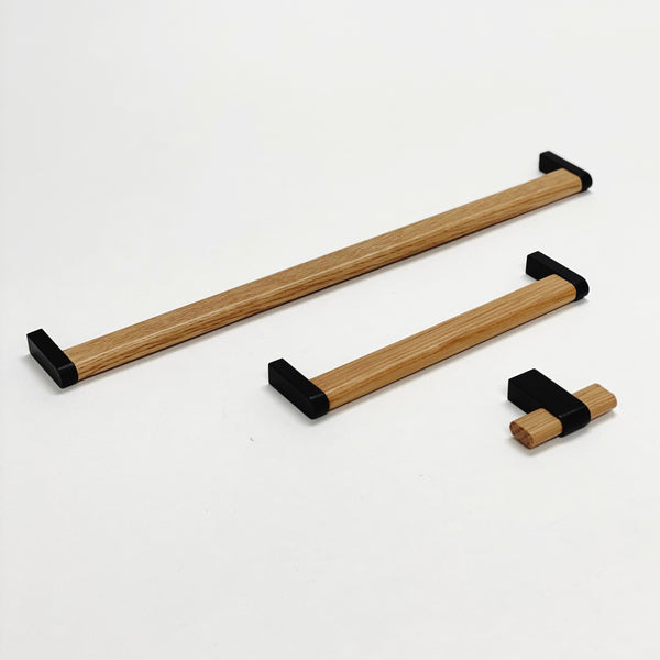 Oak Wood and Black 