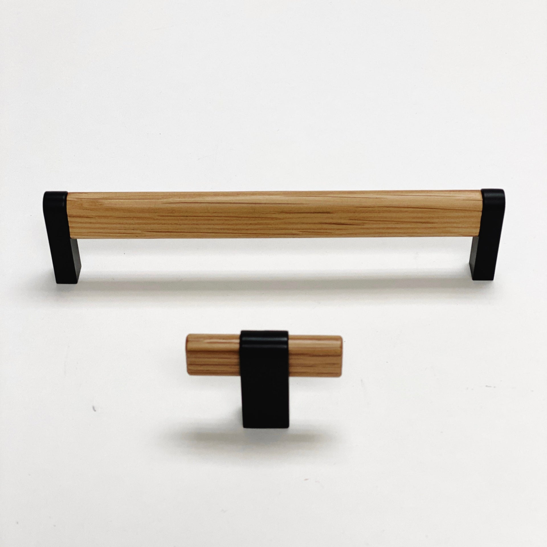 Oak Wood and Black 
