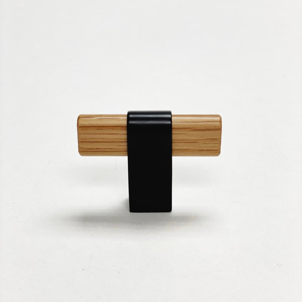 Oak Wood and Black 