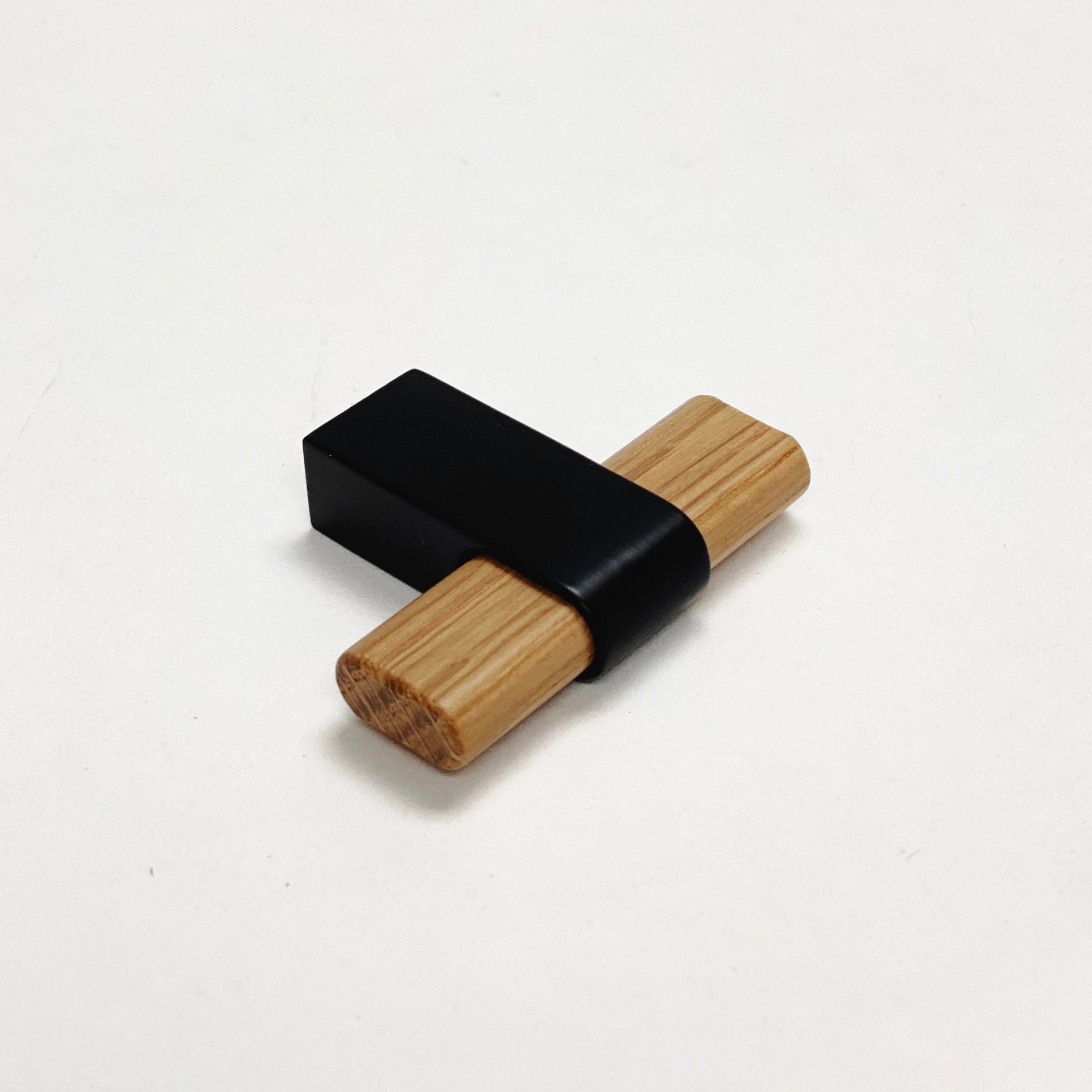Oak Wood and Black 