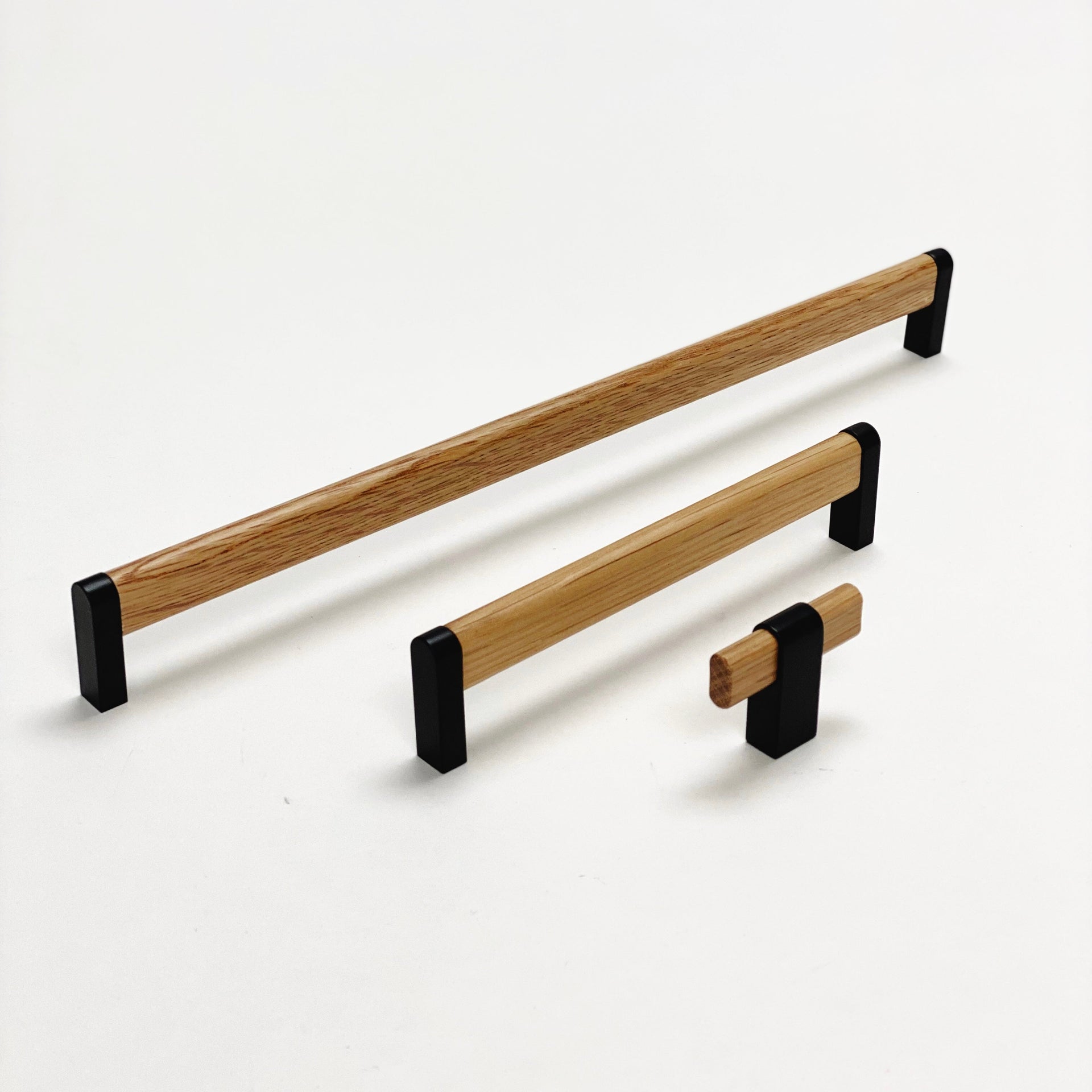 Oak Wood and Black 