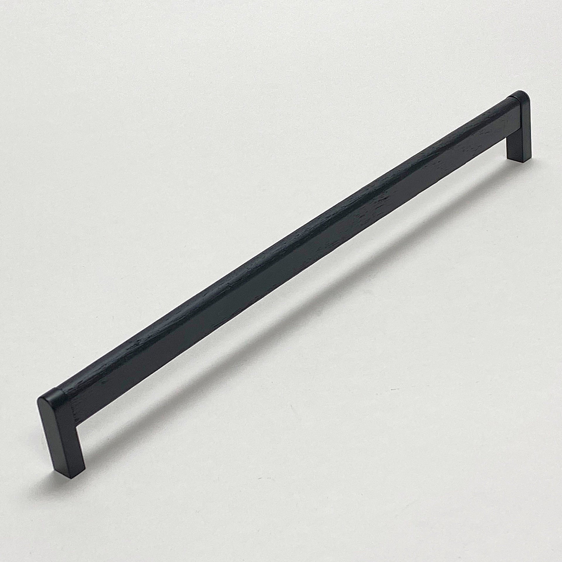 Metal and Black Wood 