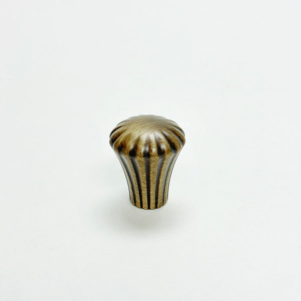 Fluted Antique Brass 