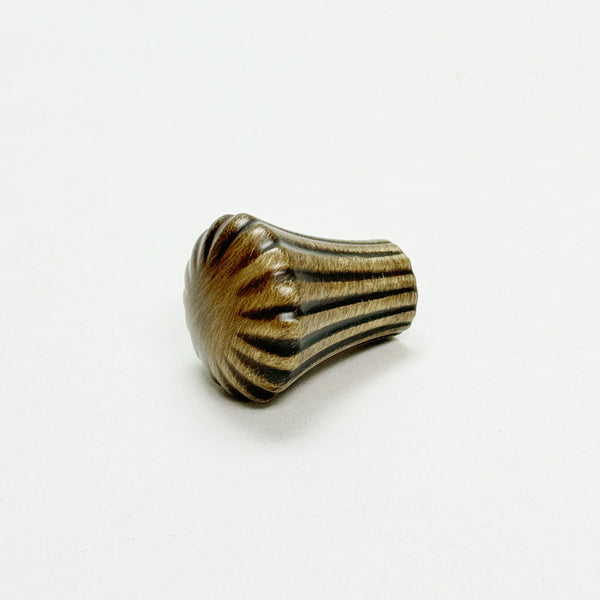 Fluted Antique Brass 