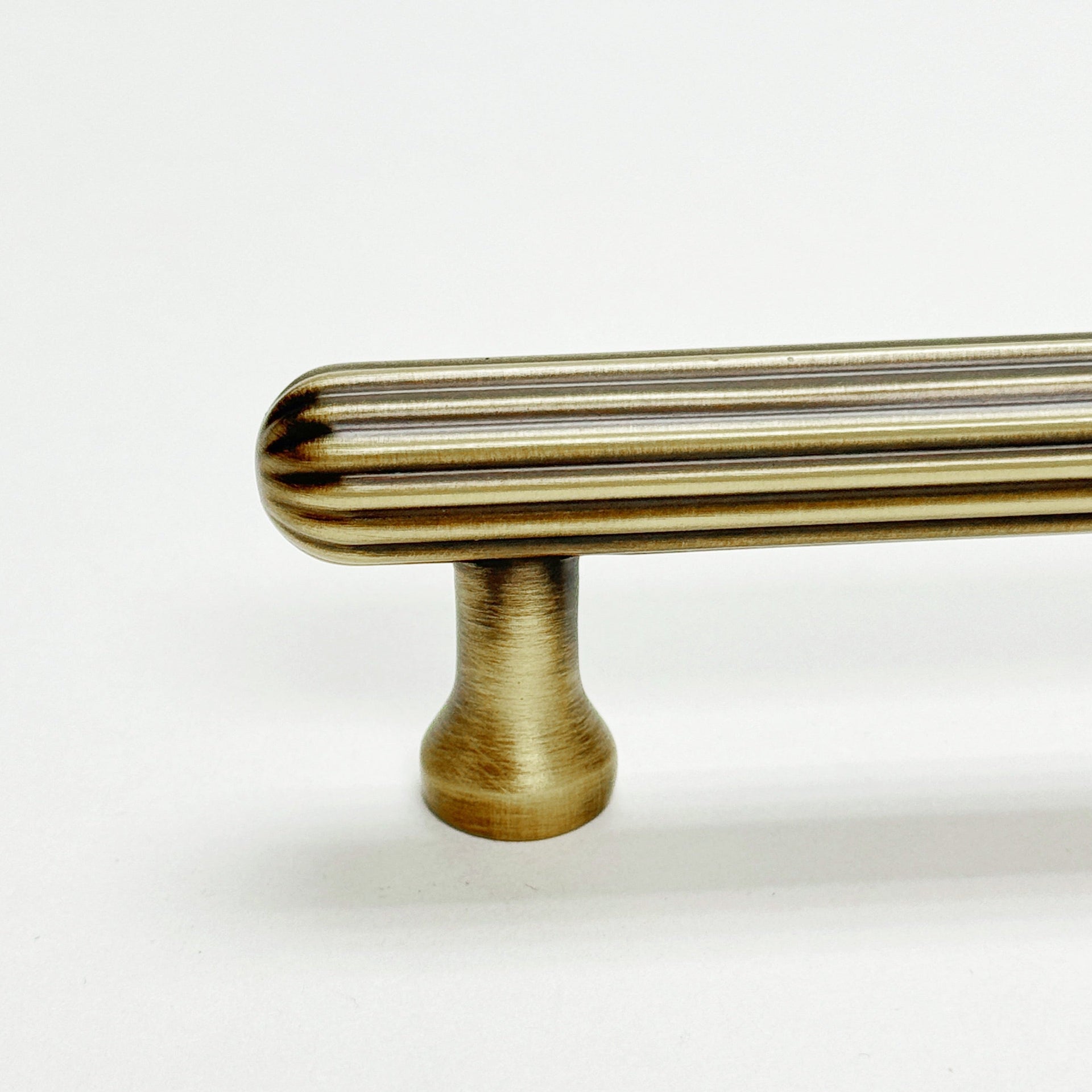 Fluted Antique Brass 