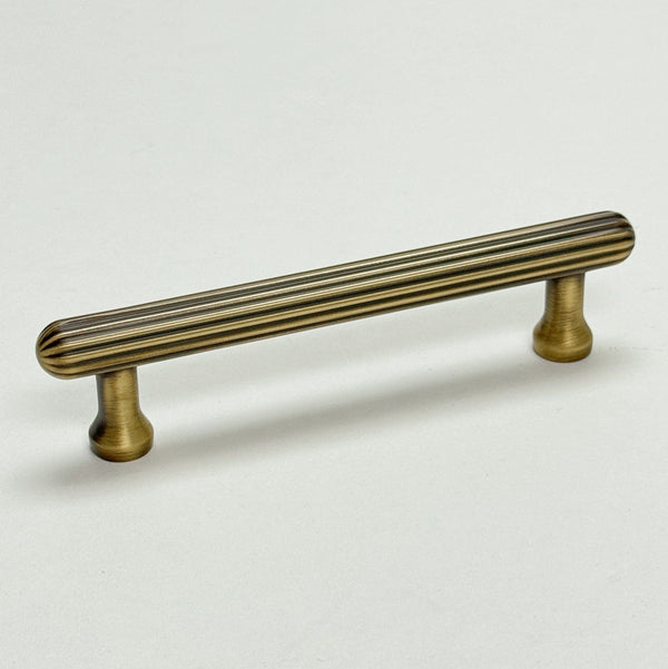 Fluted Antique Brass 