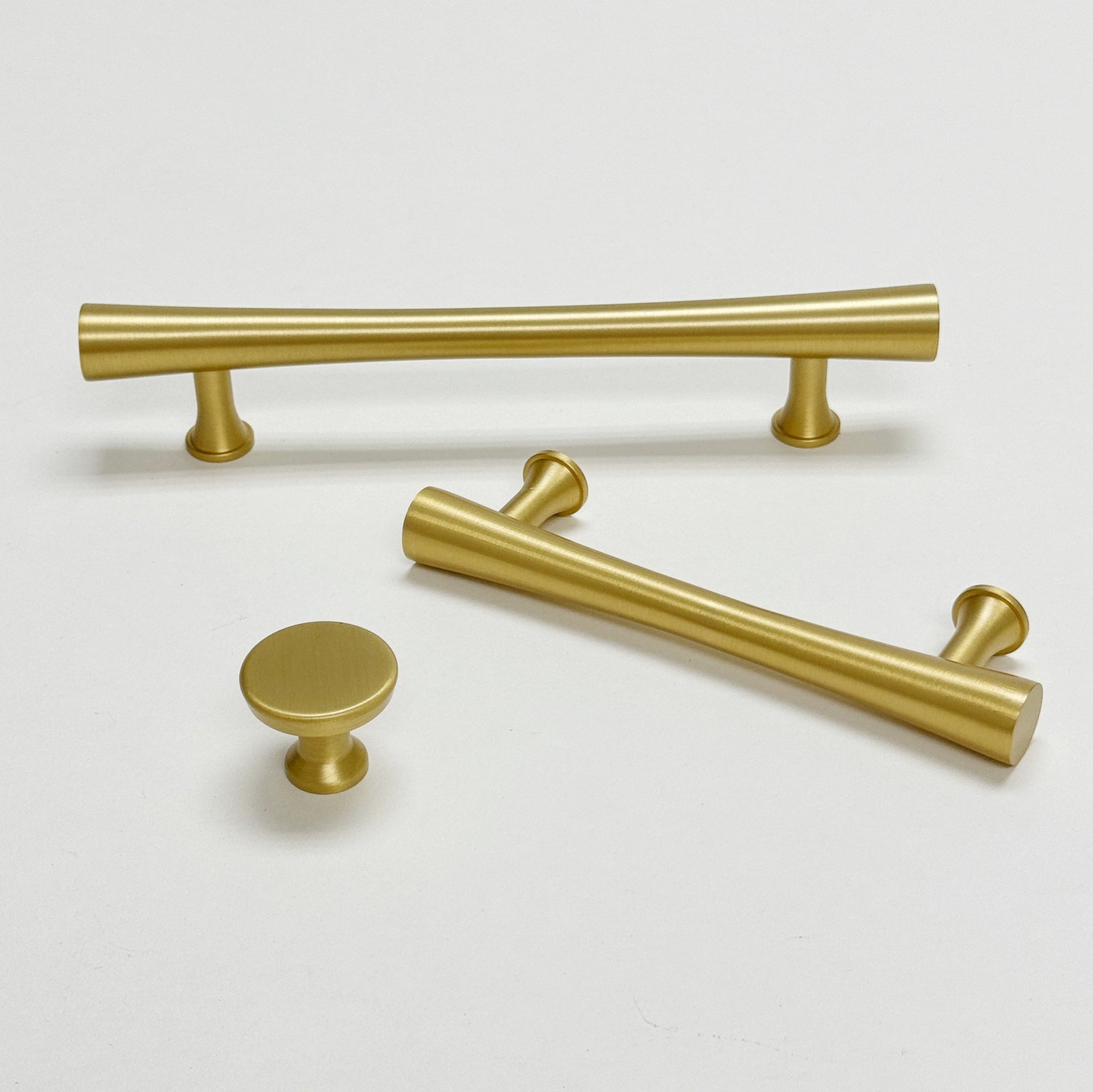 Satin Brass Cabinet Hardware 