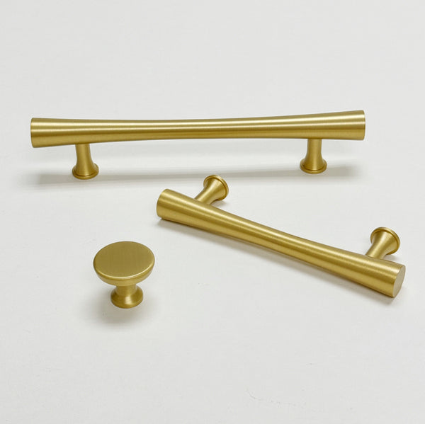 Satin Brass Cabinet Hardware 