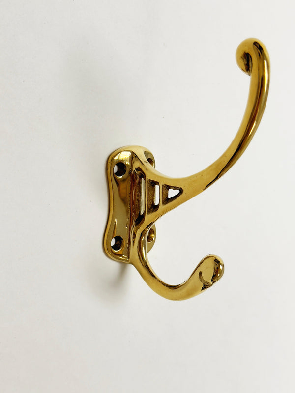Polished Unlacquered Brass 