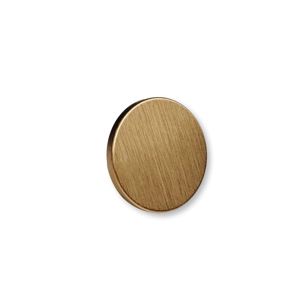 Round Brushed Bronze 