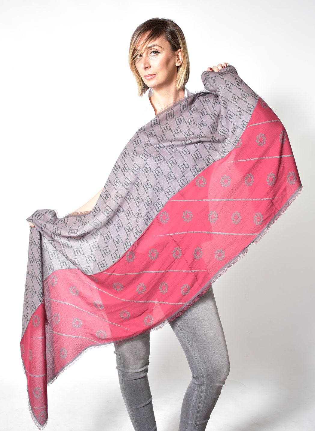 Eternity Burgundy Unisex Scarf