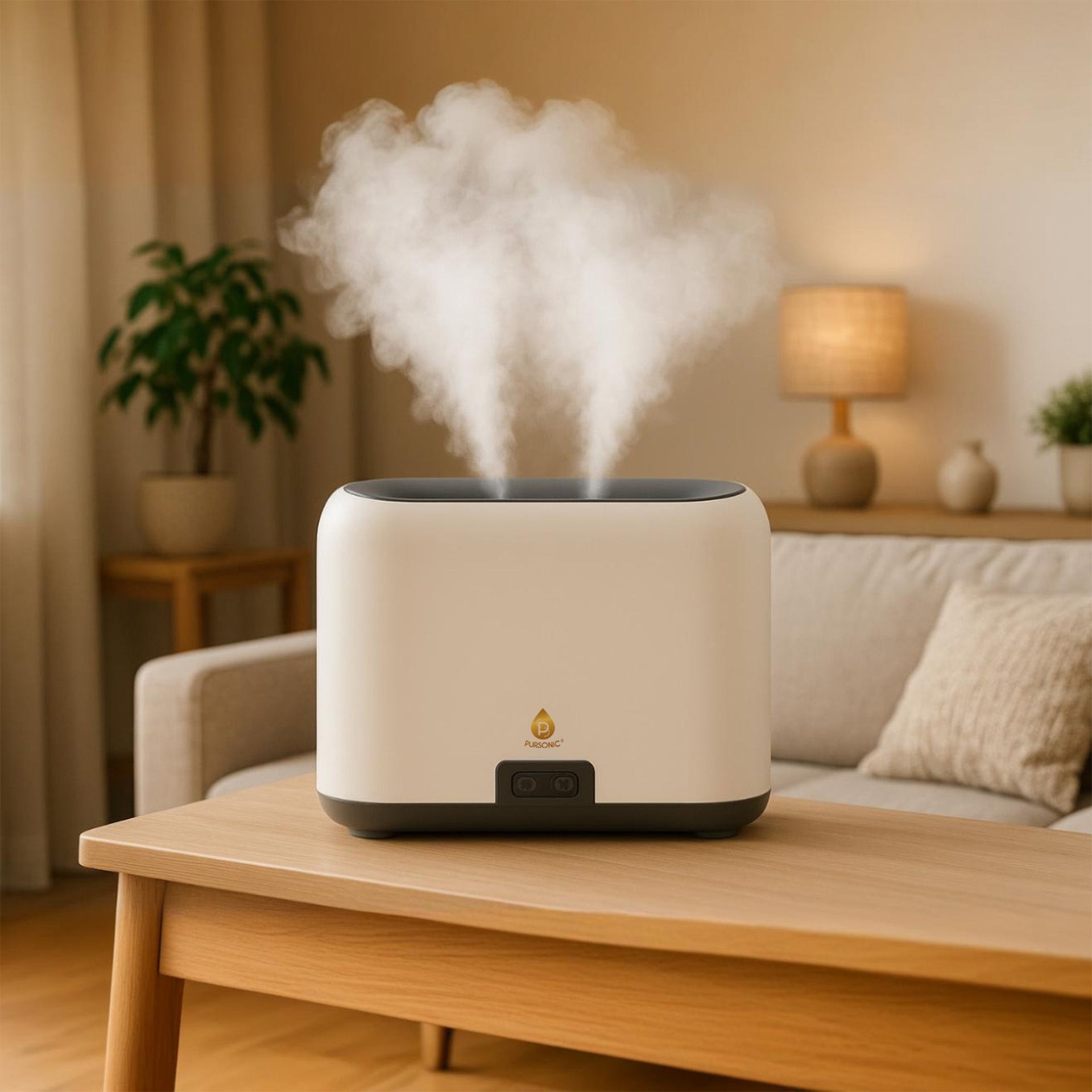 2-in-1 Ambient Flame Lantern Speaker & FlameGlow Aromatherapy Diffuser