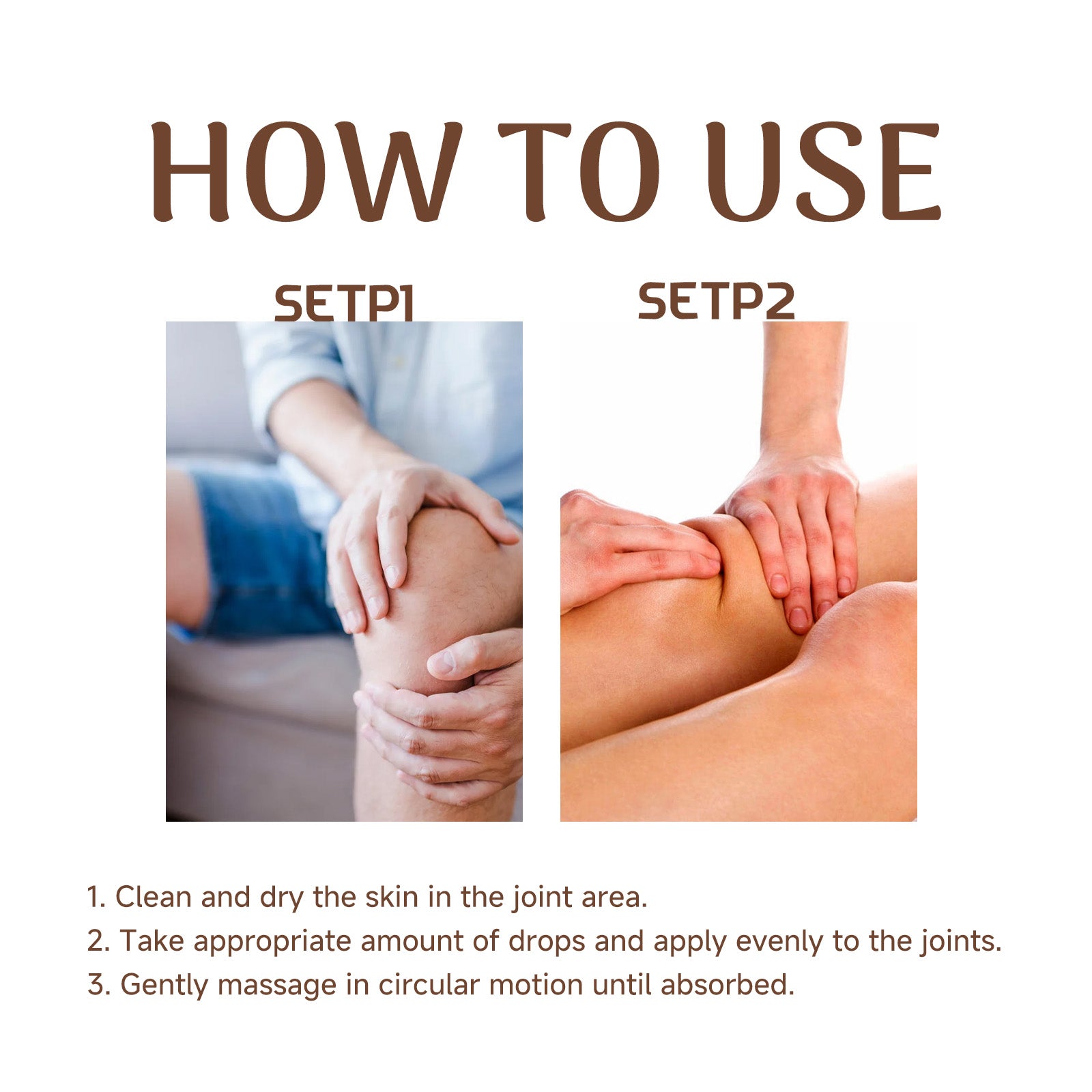 Bee Venom Joint Repair Drops Relieve Knee, Elbow And Wrist Soreness Massage Treatment Revitalize Joints