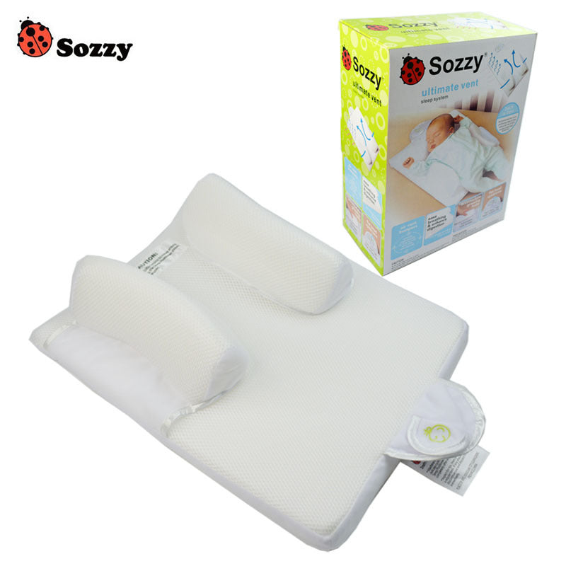 SOZZY Baby Sleep Pad Comfort Baby Pillow Stereotyped Pillow Sleep Pillow Anti-Turnover Anti-Spit Milk Pillow Bed In Bed