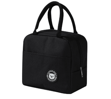 Fashion simple portable insulation bag waterproof fresh-keeping aluminum foil lunch box bag small lunch bag travel cooler bag
