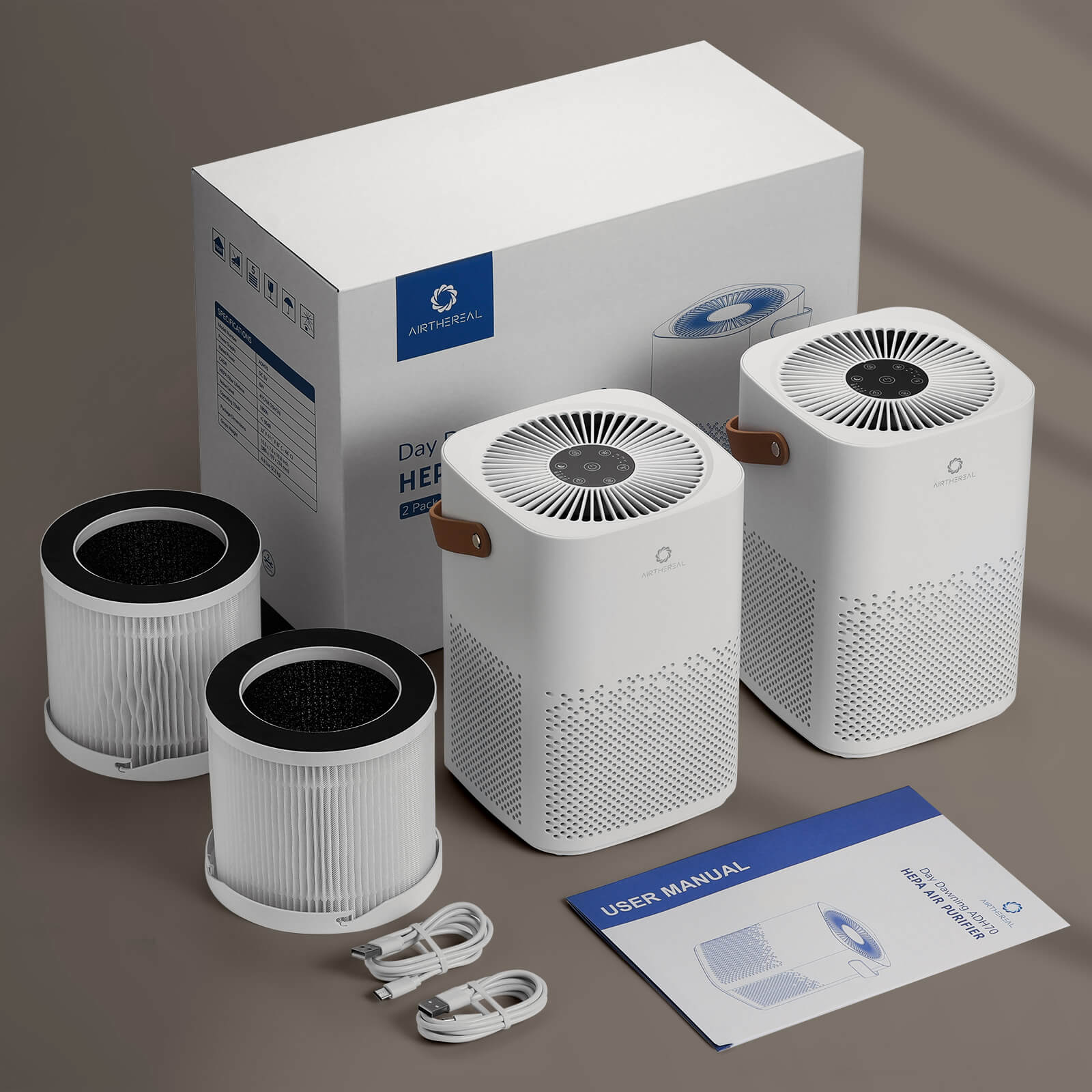 Day Dawning ADH70 Desktop Air Purifier Airthereal