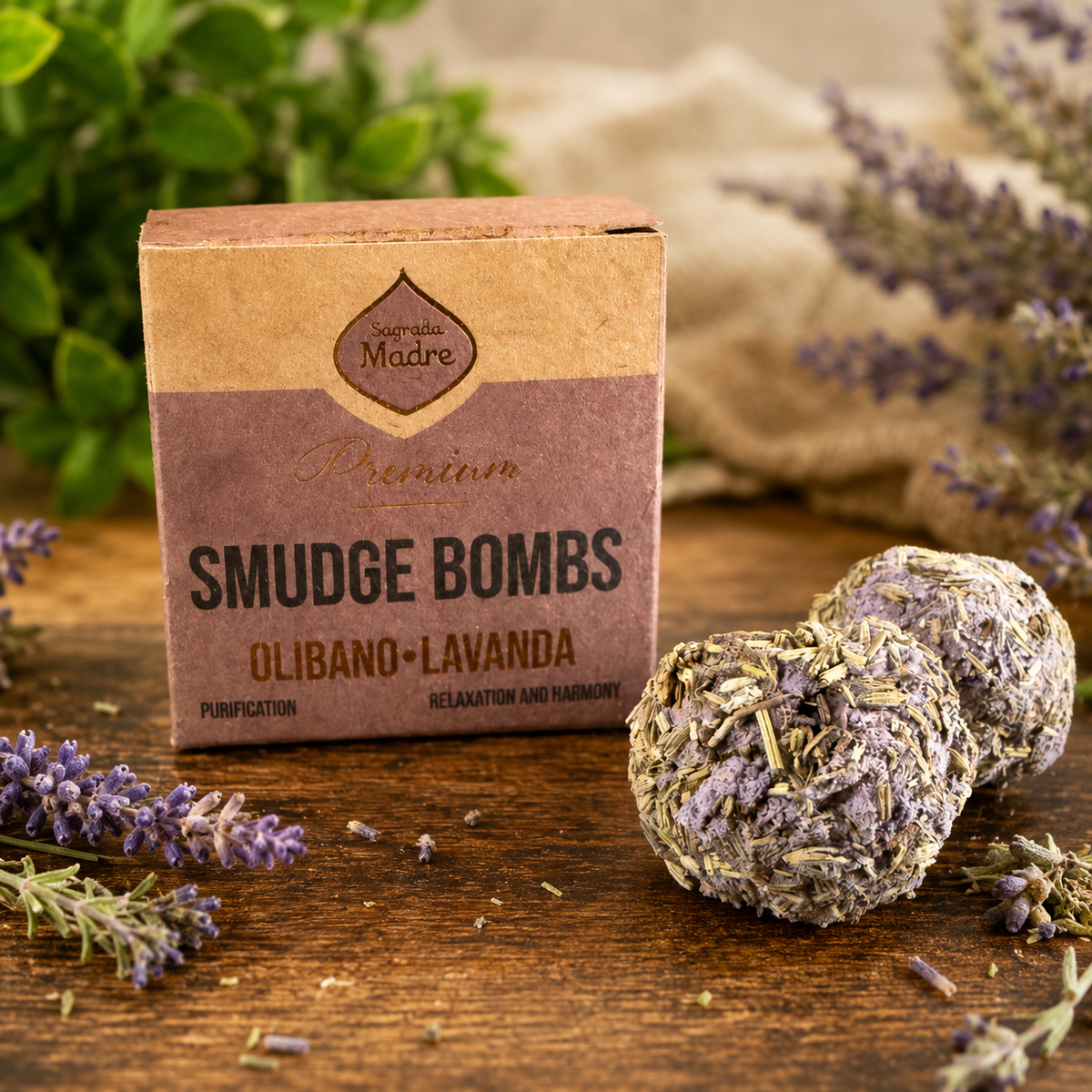 Lavender Smoke Cleanse Bombs