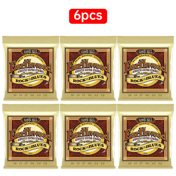 6 sets of Ernie Ball 2003-2008Folk strings，2403-2409classical strings for electric & acoustic guitars