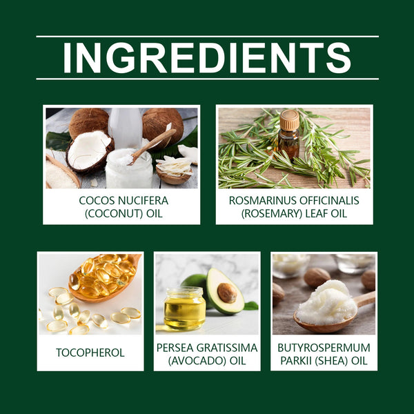 Rosemary Coconut Hair Oil Nourishes, Moisturizes, Leaves Fragrance, Pamper Hair, And Softens Hair Essence