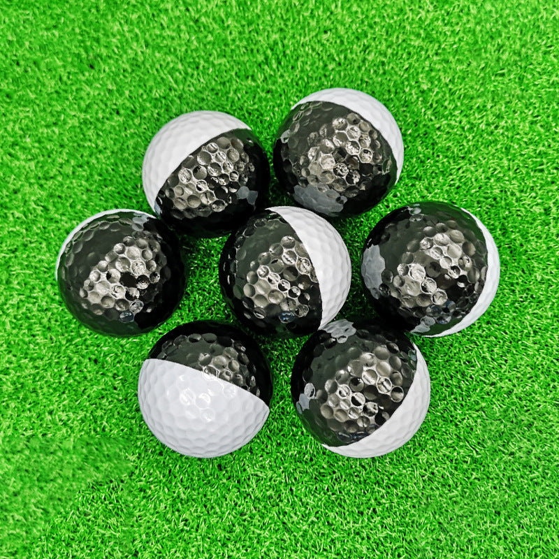 Colorful Golf Ball Black And White Putting Practice Match Ball Golf Ball