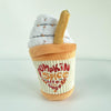 Sounding Dog Toy Drink Juice Ice Cream Plush Toy - Ice Cream Cup