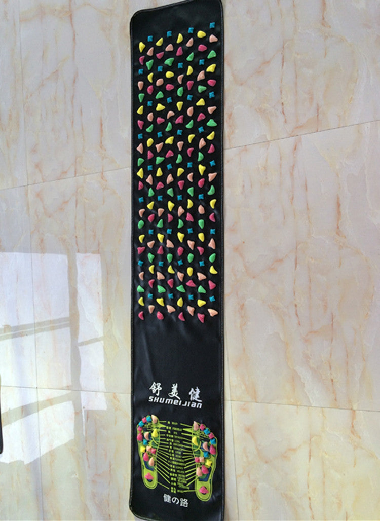 Reflexology Walk Stone Foot Leg Pain Relieve Relief Walk Massager Mat Health Care Acupressure Mat Pad massageador