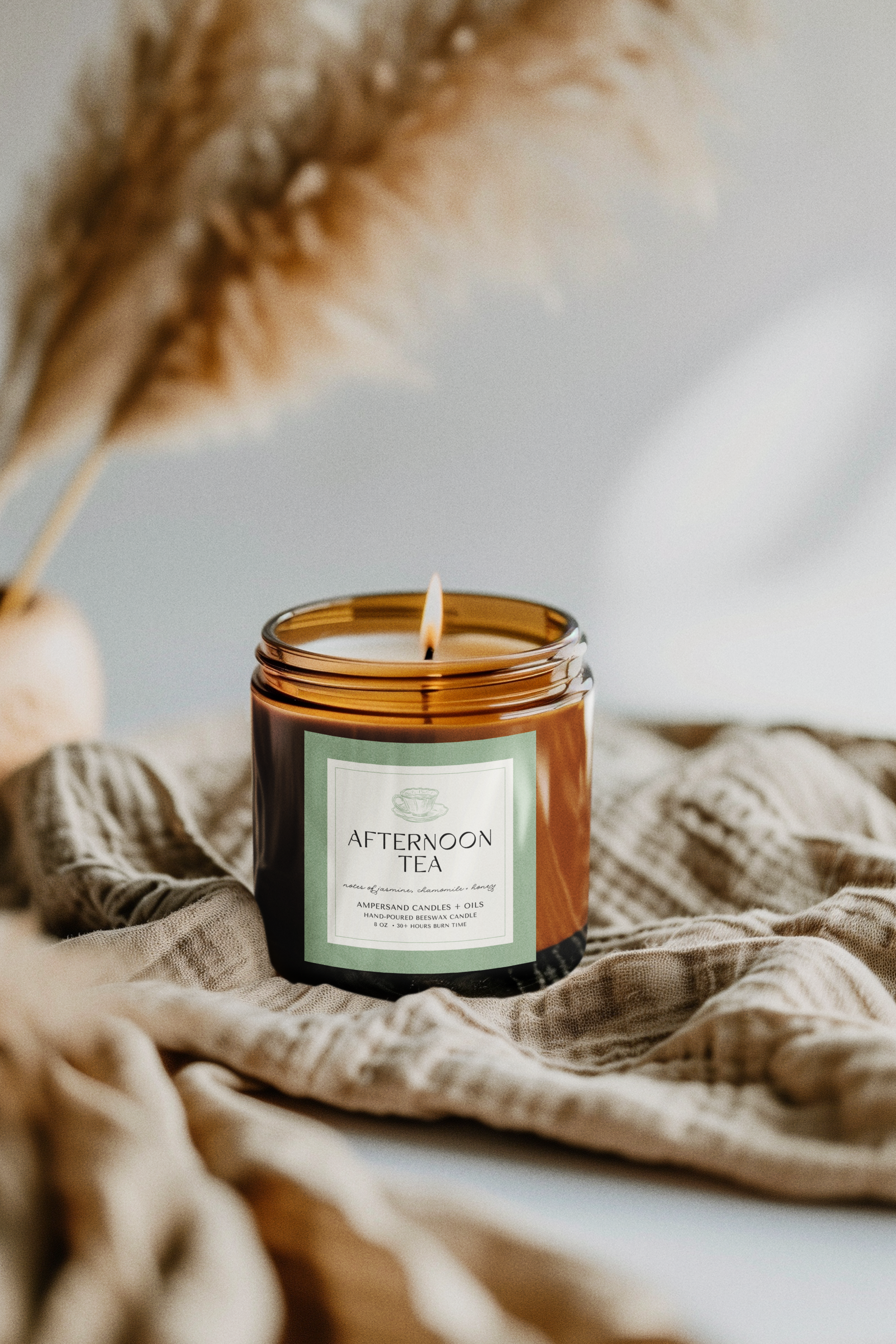 Afternoon Tea Beeswax Candle