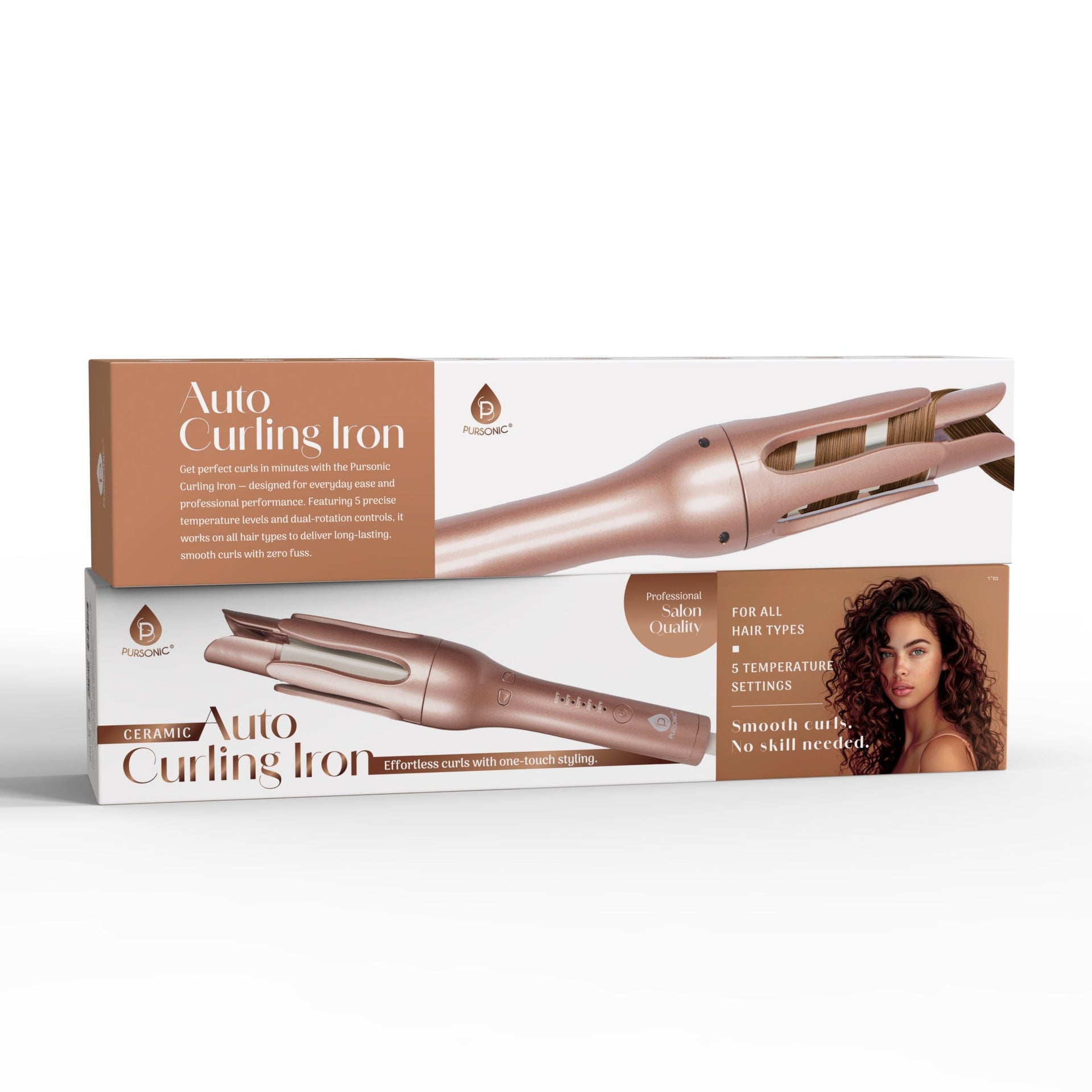 Pursonic Automatic Curling Iron – Salon-Quality Curls in Minutes