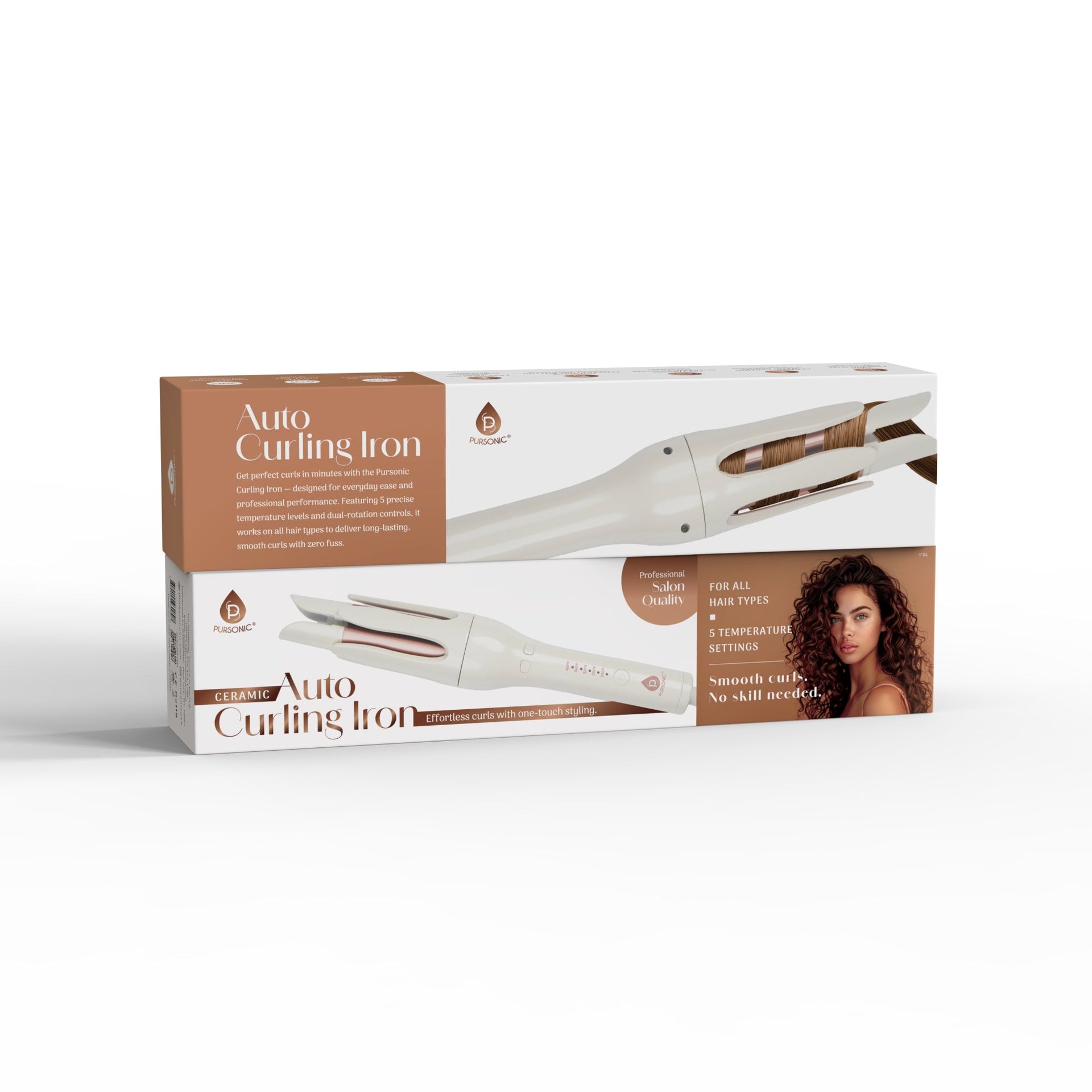 Pursonic Automatic Curling Iron – Salon-Quality Curls in Minutes