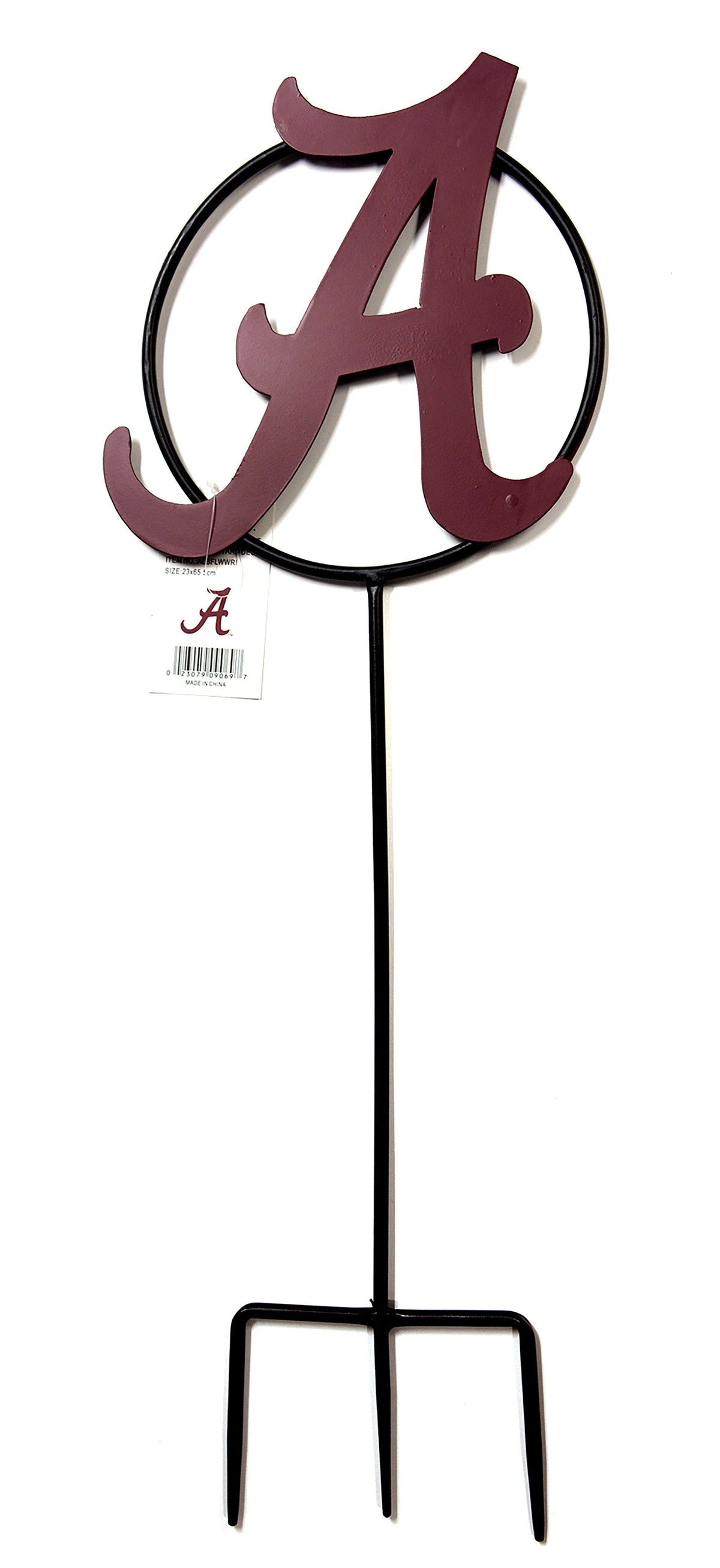 Alabama logo Wrought Iron Yard Decor