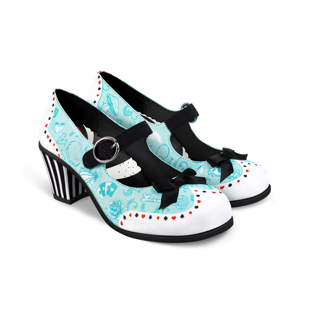 Chocolaticas® Mid Heels Alice Women's Mary Jane Pump Hot Chocolate Design