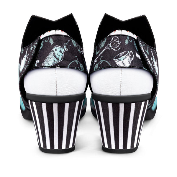 Chocolaticas® Mid Heels Alice Women's Mary Jane Pump Hot Chocolate Design