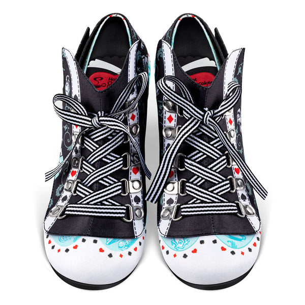 Chocolaticas® Mid Heels Alice Women's Mary Jane Pump Hot Chocolate Design