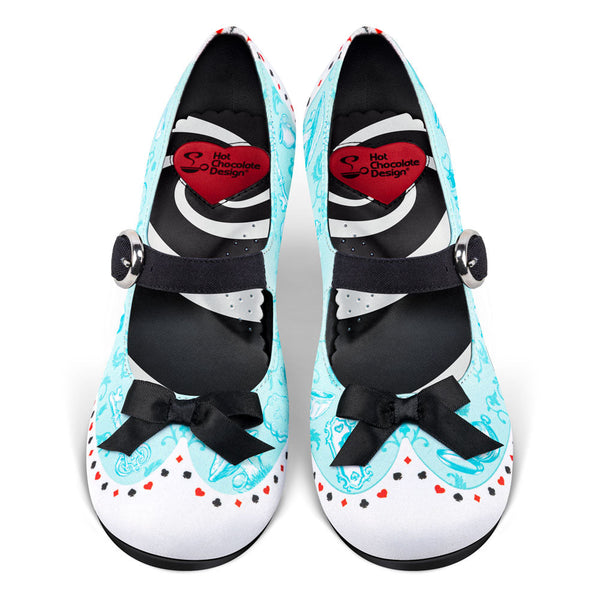 Chocolaticas® Mid Heels Alice Women's Mary Jane Pump Hot Chocolate Design