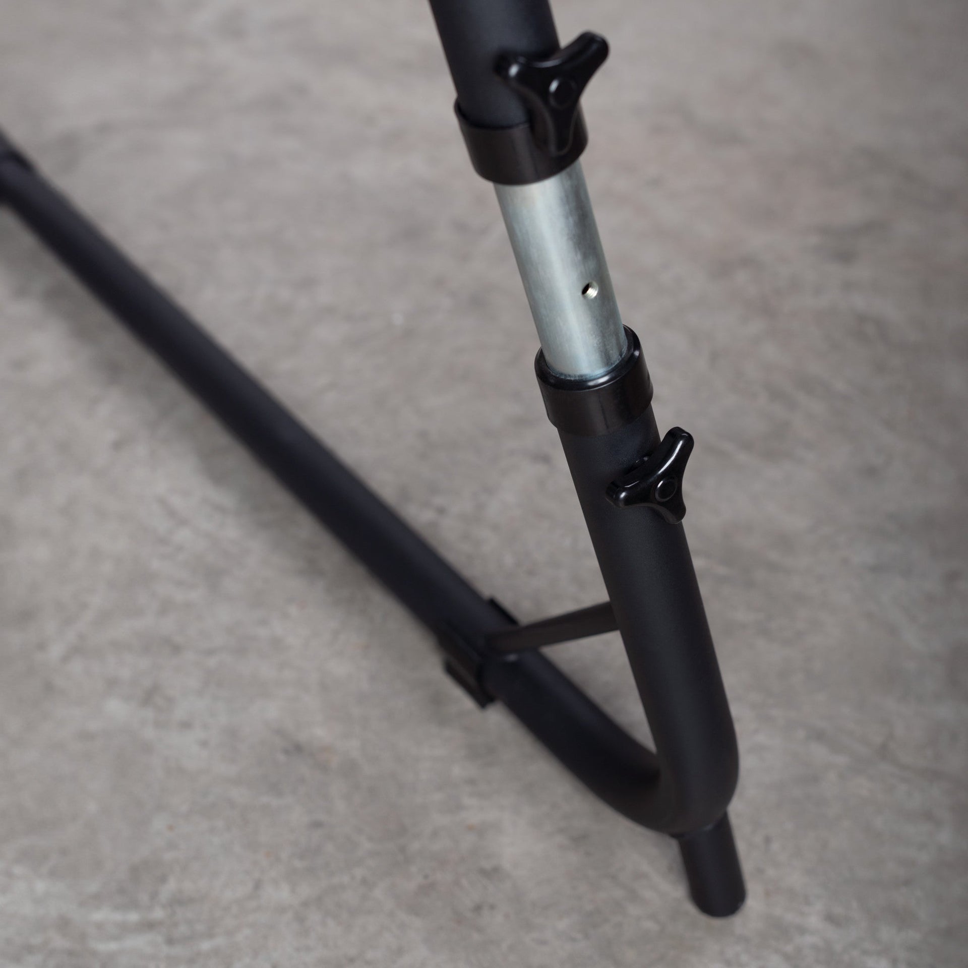 Amura Anthracite - Galvanized Steel Stand for Basic to Kingsize Hammock Chairs LA SIESTA