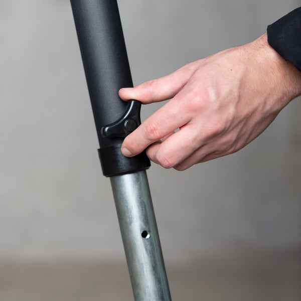 Amura Anthracite - Galvanized Steel Stand for Basic to Kingsize Hammock Chairs LA SIESTA