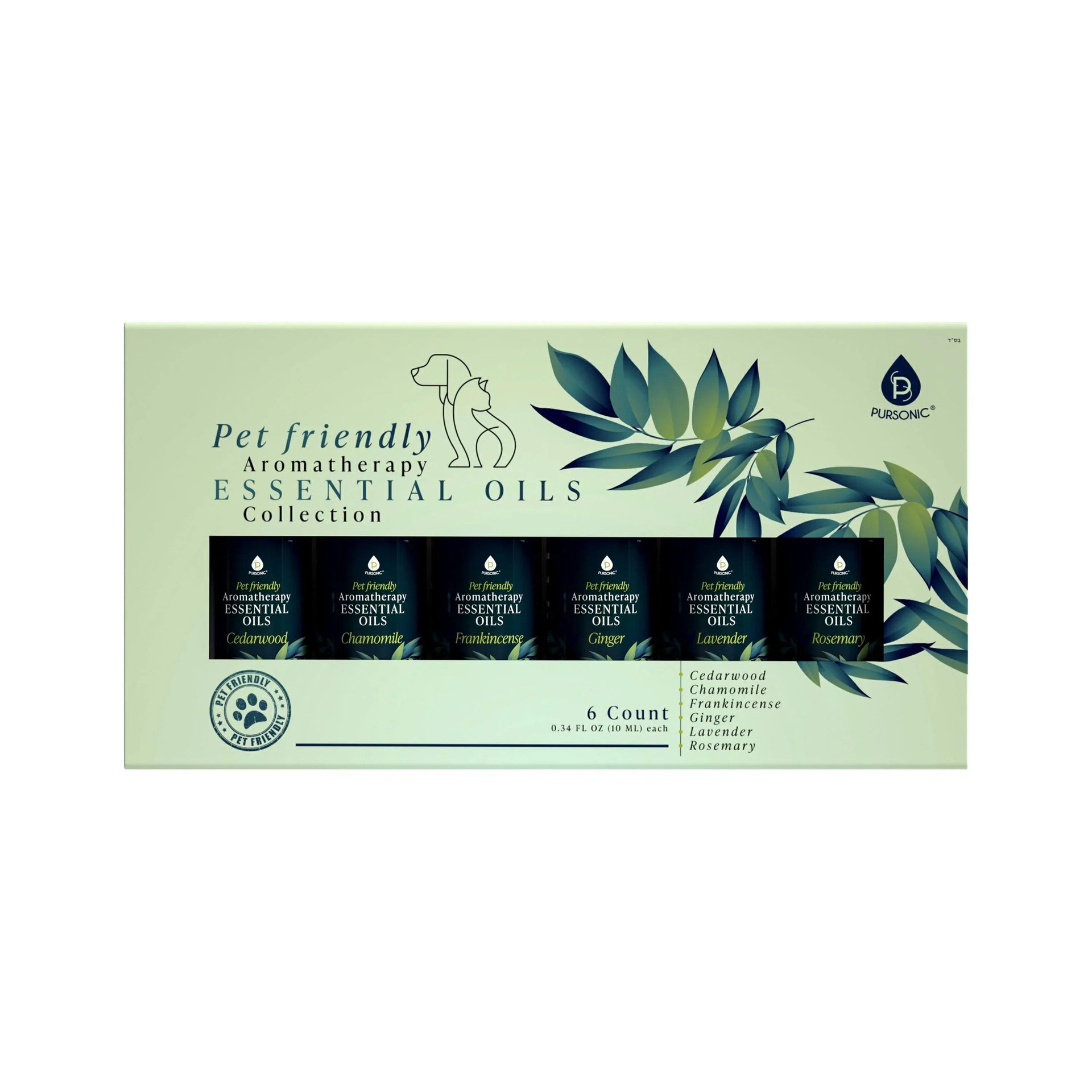 Pet Friendly 6 Pack Aromatherapy Collection - Gifts for You 'n Me