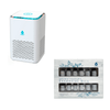 Pursonic Clean Air & Aromatherapy Bundle – True HEPA Air Purifier with 12 Essential Oils