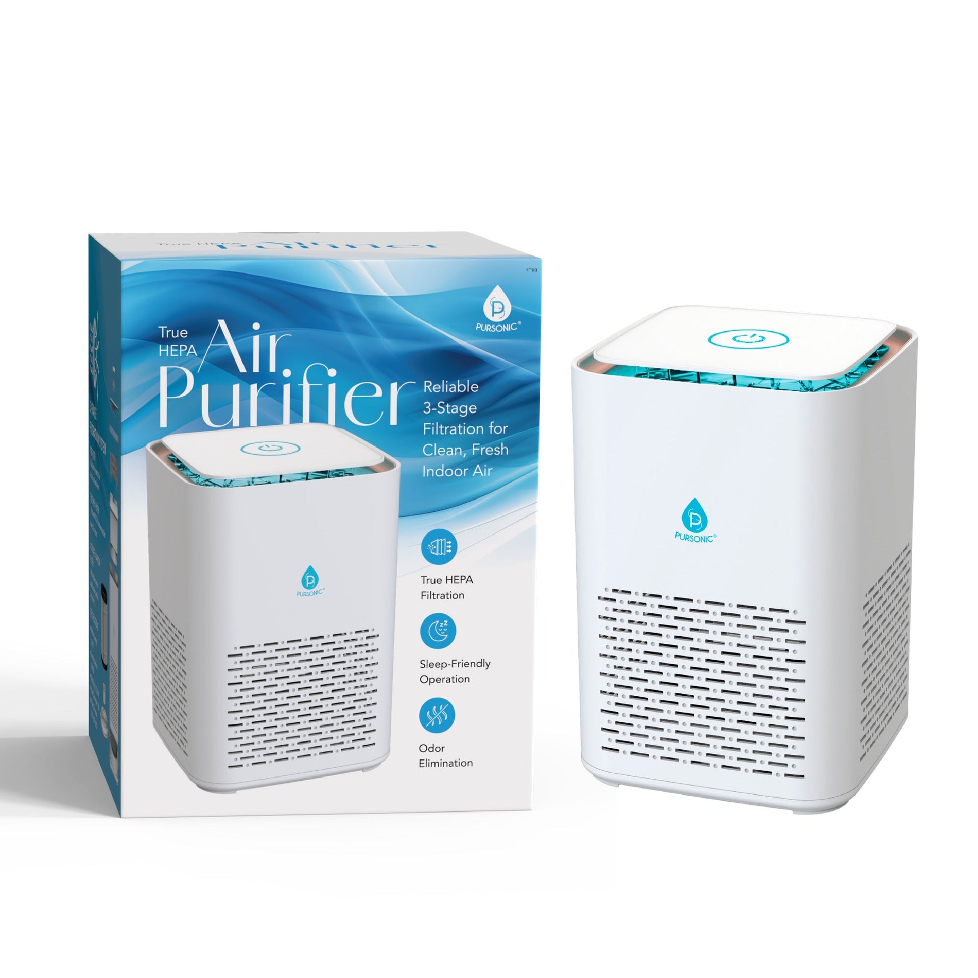 Pursonic True HEPA Air Purifier – Compact Power for Cleaner Air