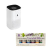 Pursonic Purify & Relax Home Wellness Bundle - True HEPA Air Purifier & 6 Pack of 100% Pure Essential Oils Blends