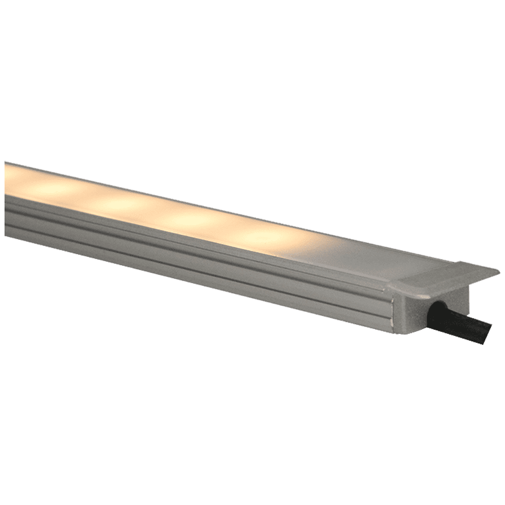 AP44M 8 ft Aluminum Channel Flush Mount 0.70″(W) x 0.31″(H) for LED Strip Lights | 10 Pack
