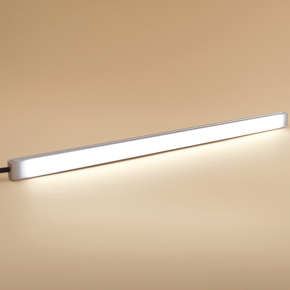 AP46M 8 ft Aluminum Channel Surface Mount 0.59″(W)  x 0.31″(H) for LED Strip Lights | 10 Pack