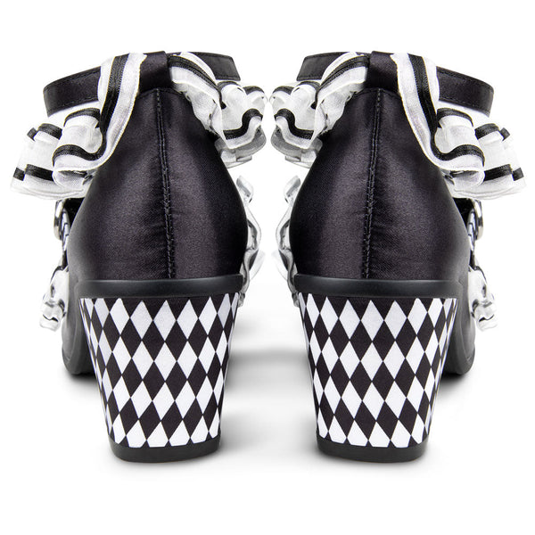 Chocolaticas® Mid Heels Arlequin Women's Mary Jane Pump